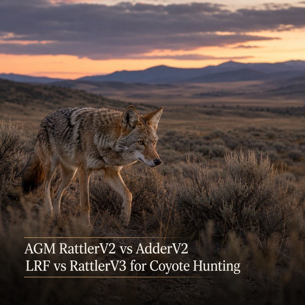 AGM RattlerV2 vs AdderV2 LRF vs RattlerV3 for Coyote Hunting